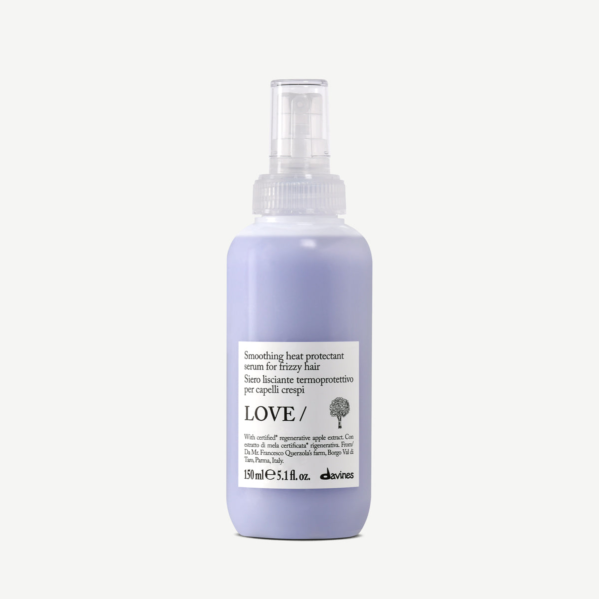 Davines International LOVE SMOOTHING Serum - Smoothing heat protectant serum for frizzy hair