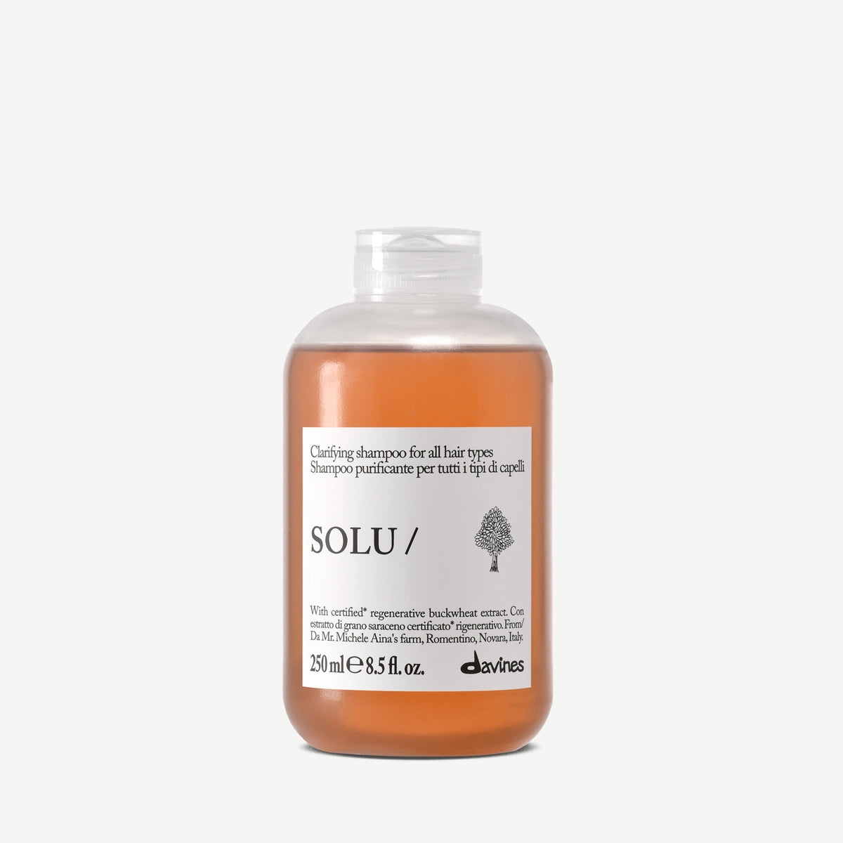 Davines International SOLU Shampoo - Clarifying shampoo for all hair types