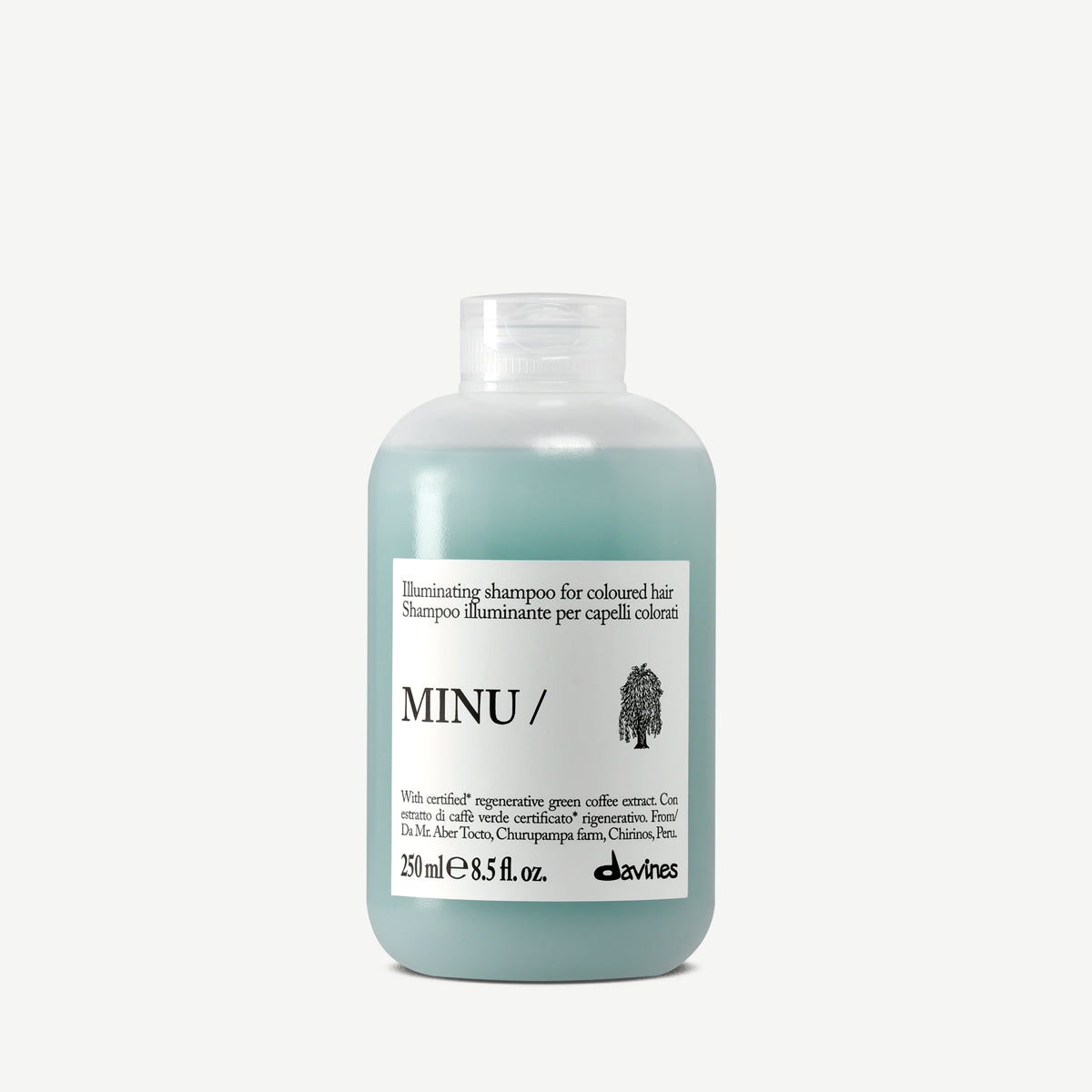 Davines International MINU Shampoo - Illuminating shampoo for coloured hair