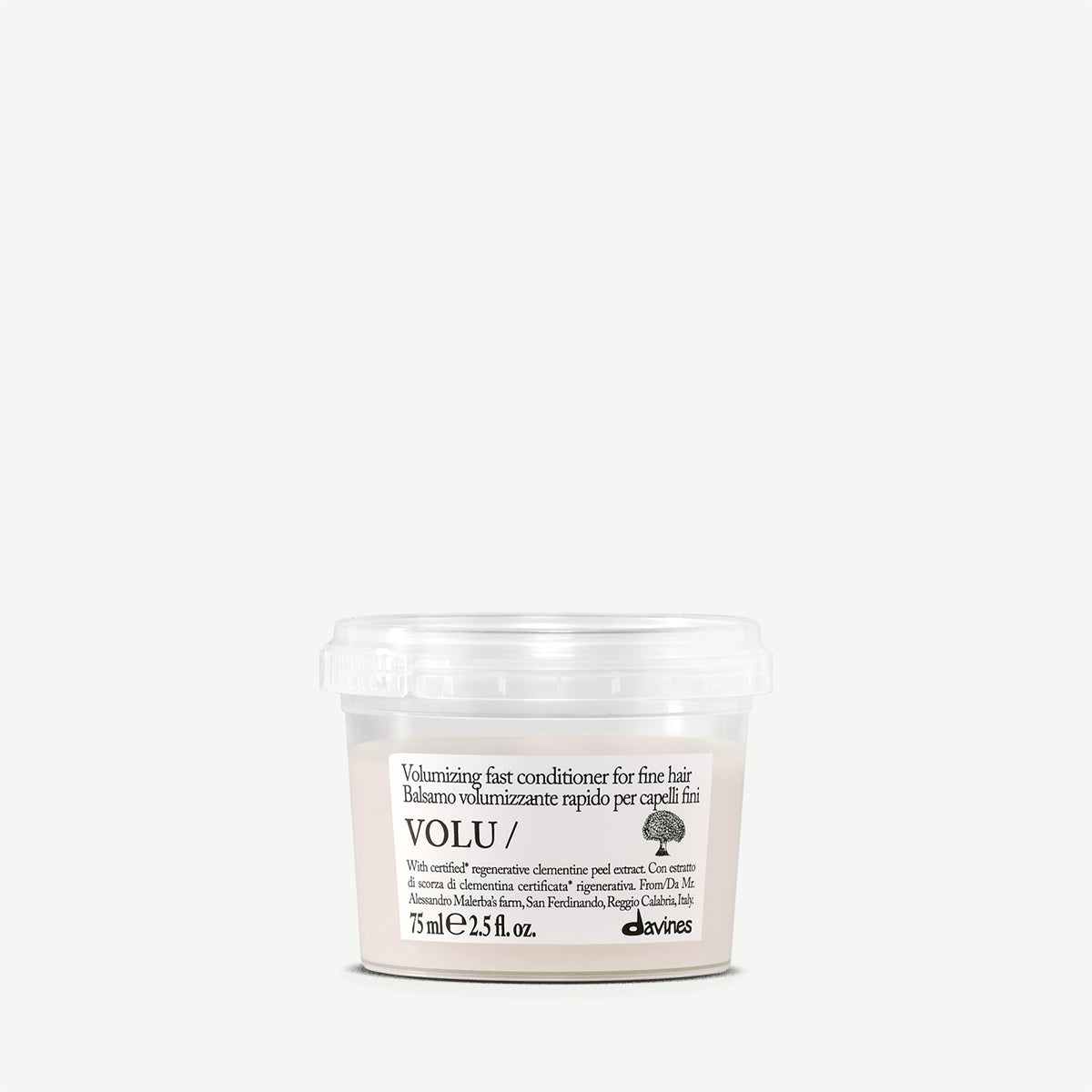 Davines International VOLU Conditioner - Volumizing fast conditioner for fine hair