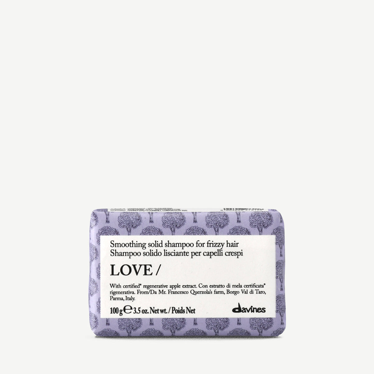Davines International LOVE SMOOTHING Solid Shampoo - Smoothing solid shampoo for frizzy hair