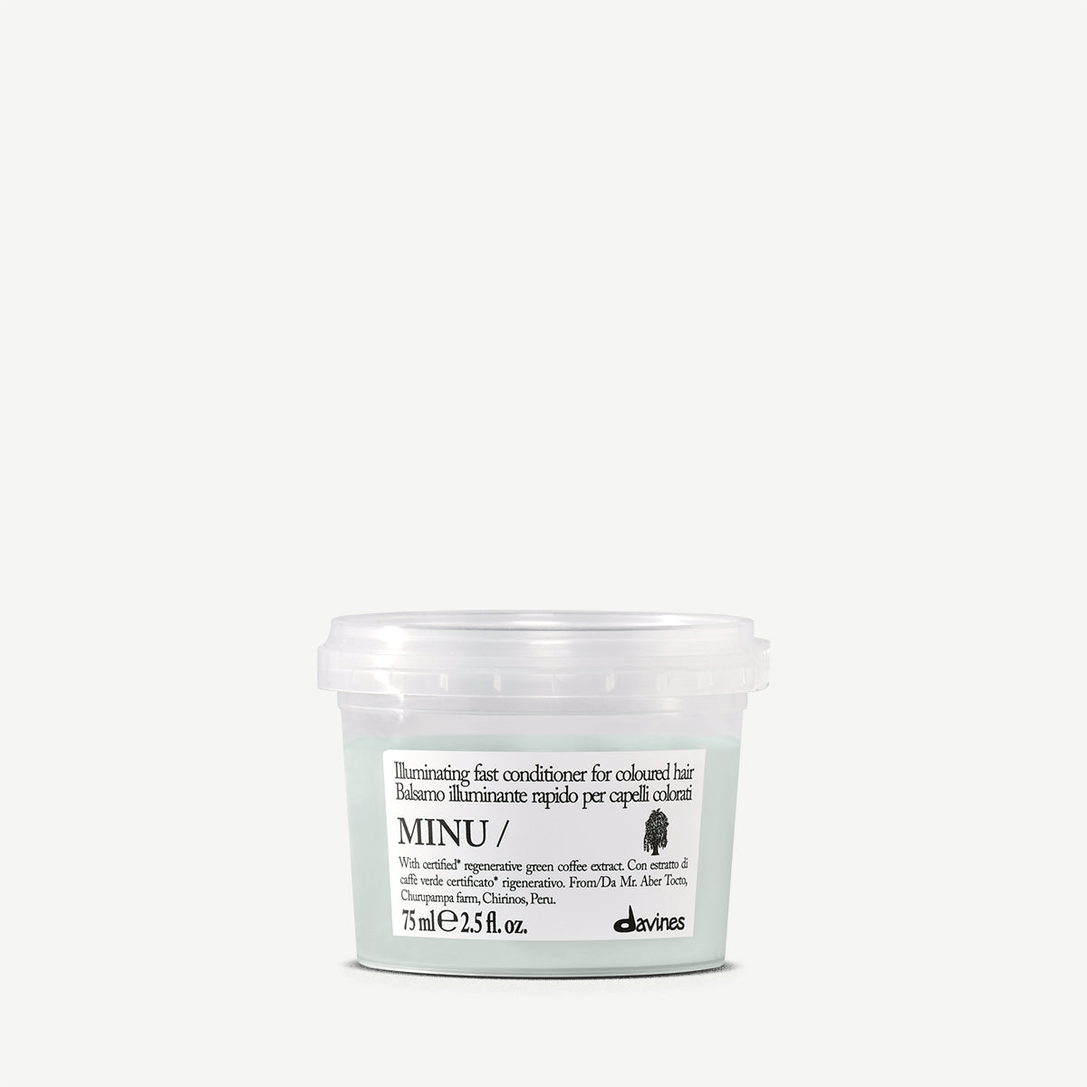 Davines International MINU Conditioner - Illuminating fast conditioner for coloured hair