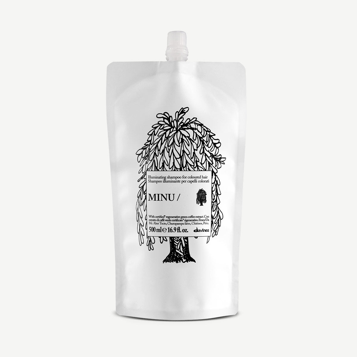 Davines International MINU Shampoo - Illuminating shampoo for coloured hair