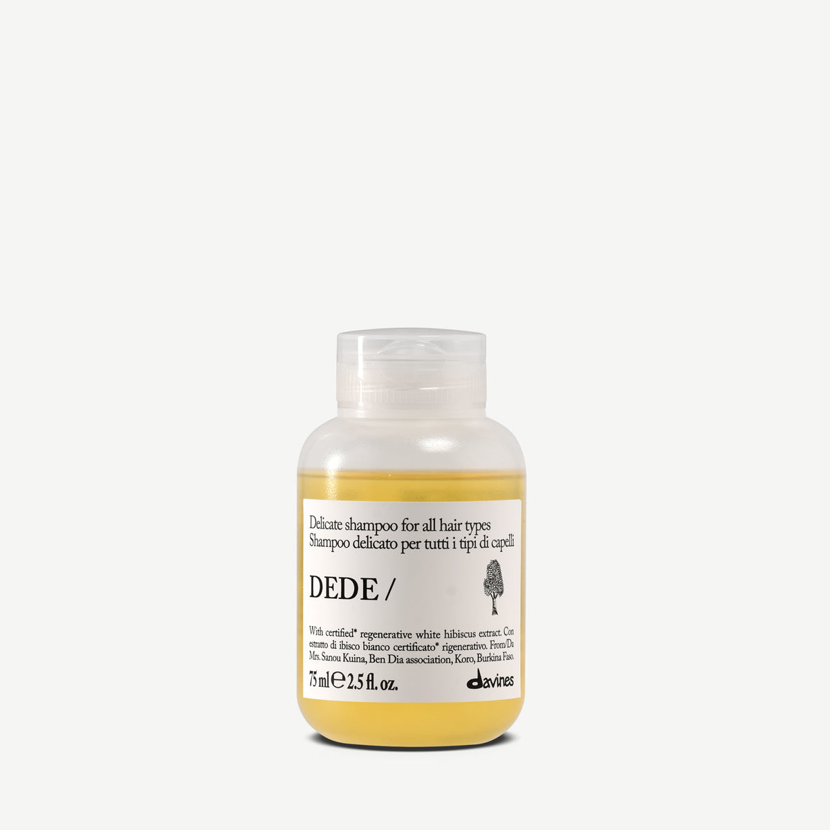 Davines International DEDE Shampoo - Delicate shampoo for all hair types