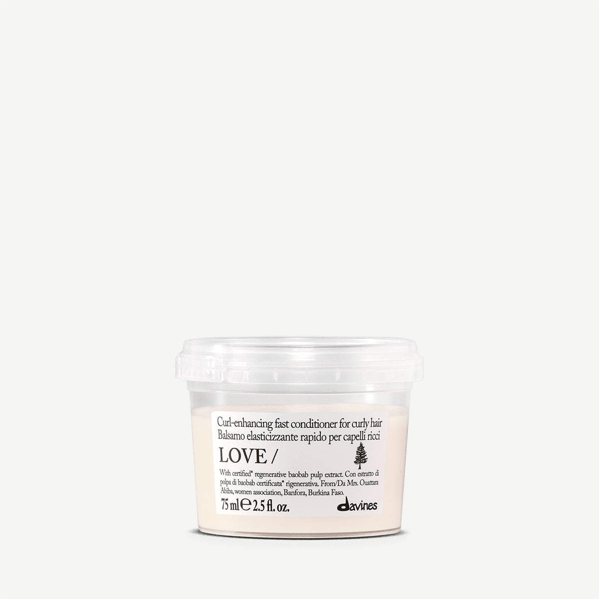 Davines International LOVE CURL Conditioner - Curl-enhancing fast conditioner for curly hair