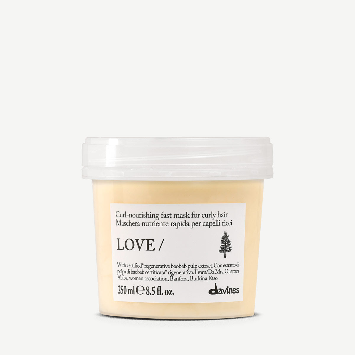 Davines International LOVE CURL Mask - Curl-nourishing fast mask for curly hair