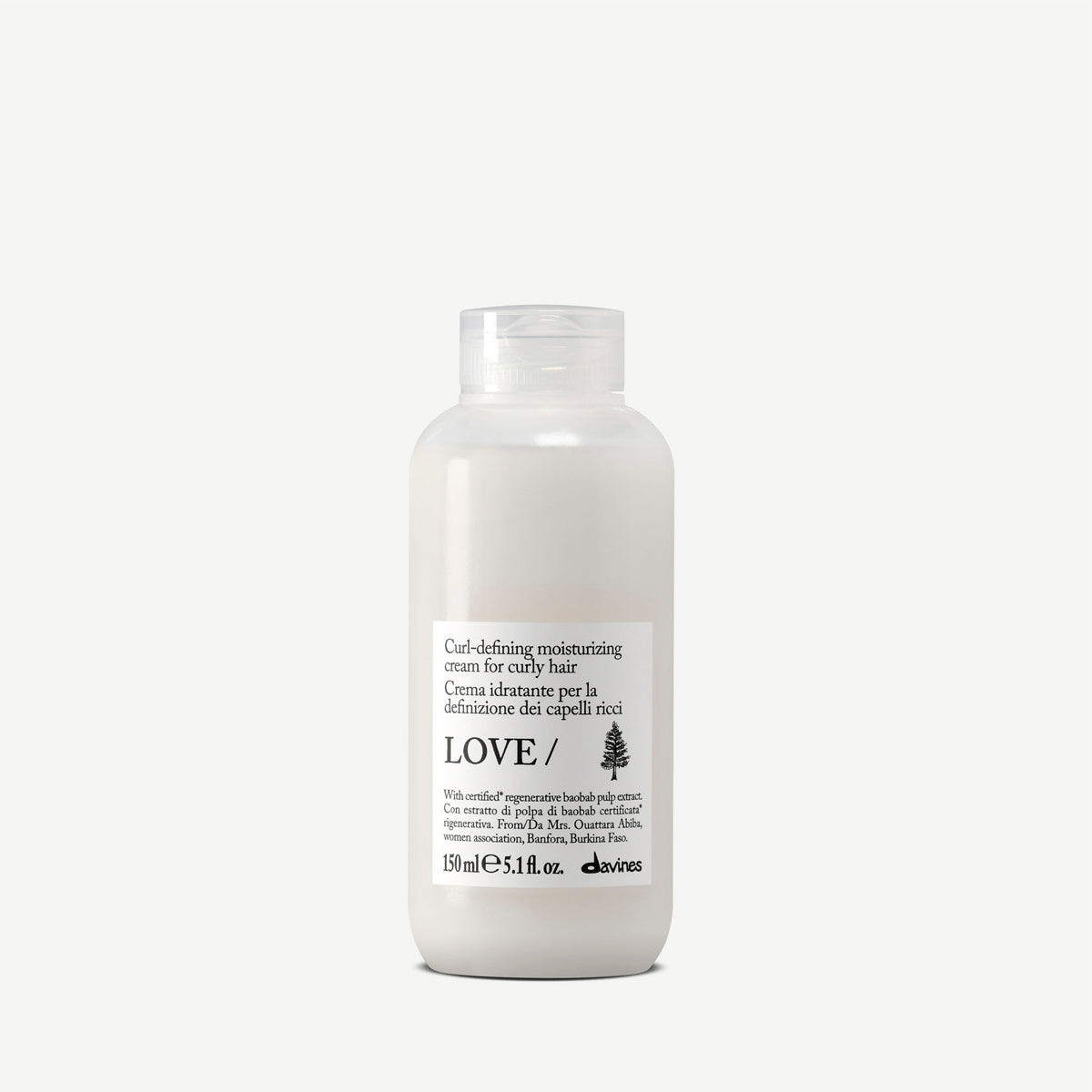 Davines International LOVE CURL Cream - Curl-defining moisturizing cream for curly hair