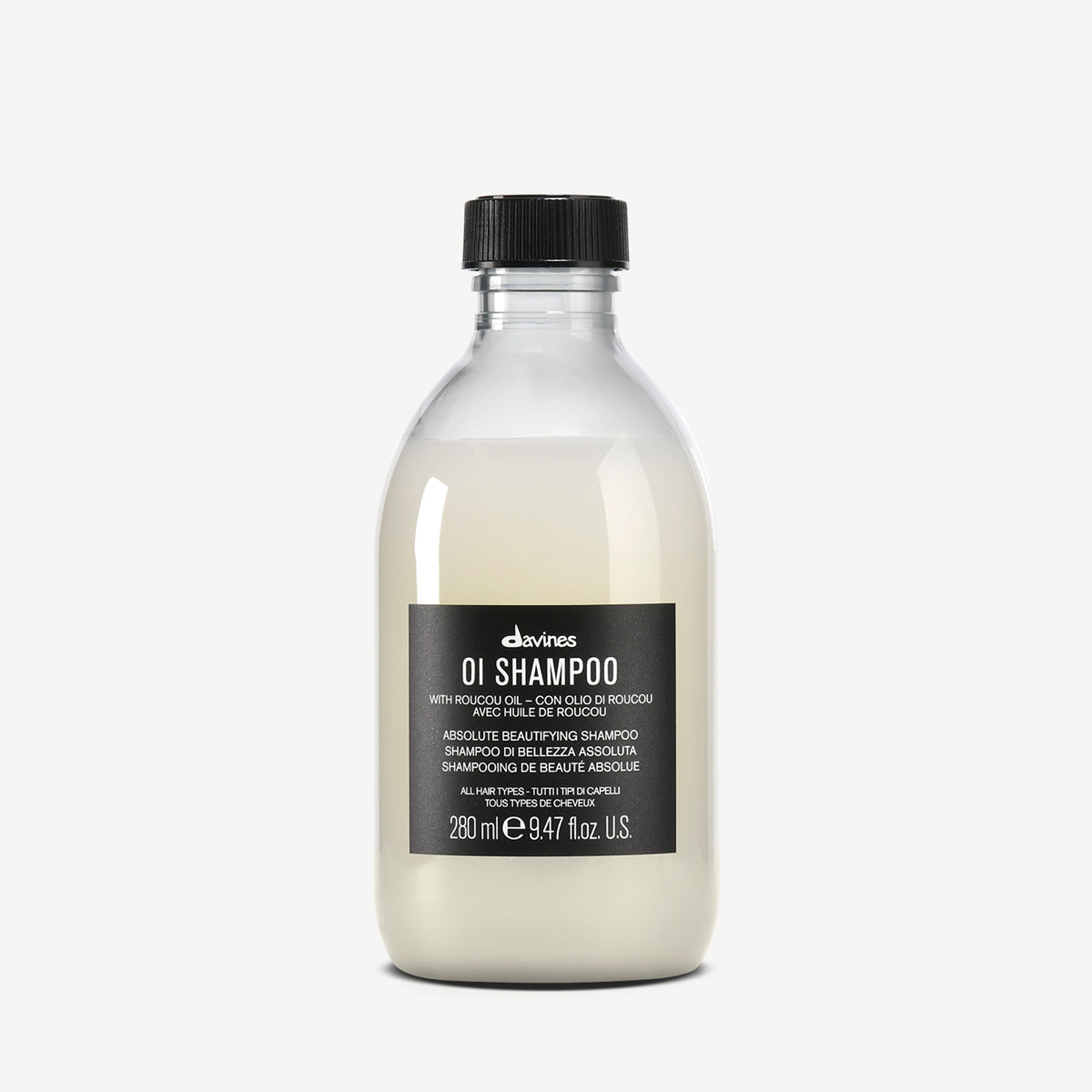 Davines International OI Shampoo - Gentle daily shampoo for radiant, shiny, velvety-soft hair