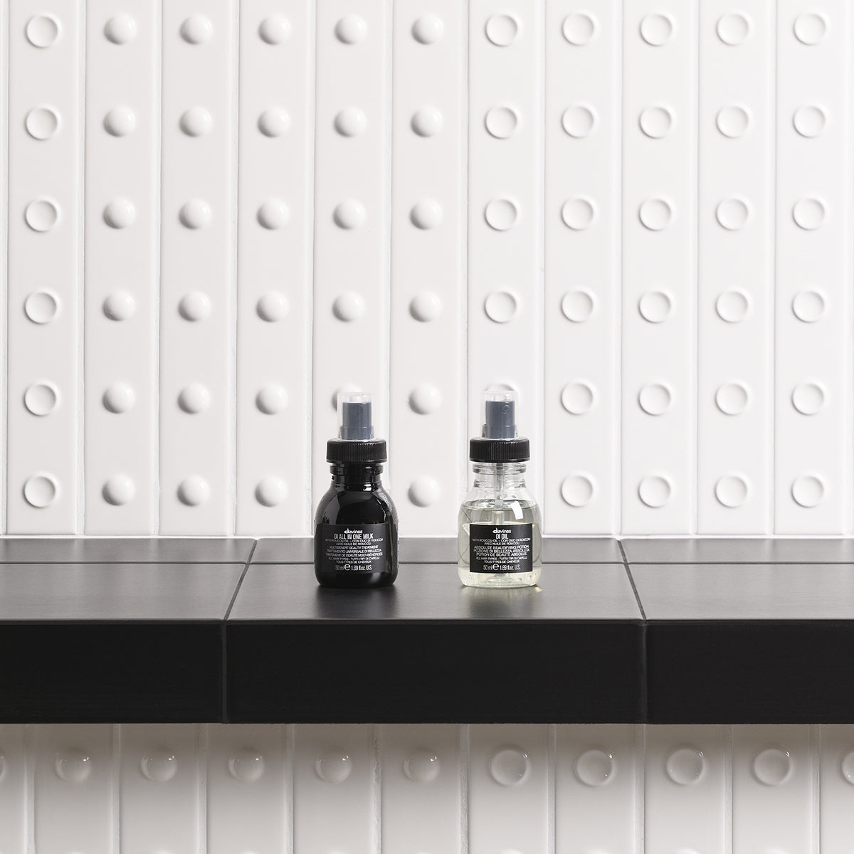 Davines International OI All In One Milk - Leave-in hydrating treatment controls frizz, protects from heat, and adds shine and softness
