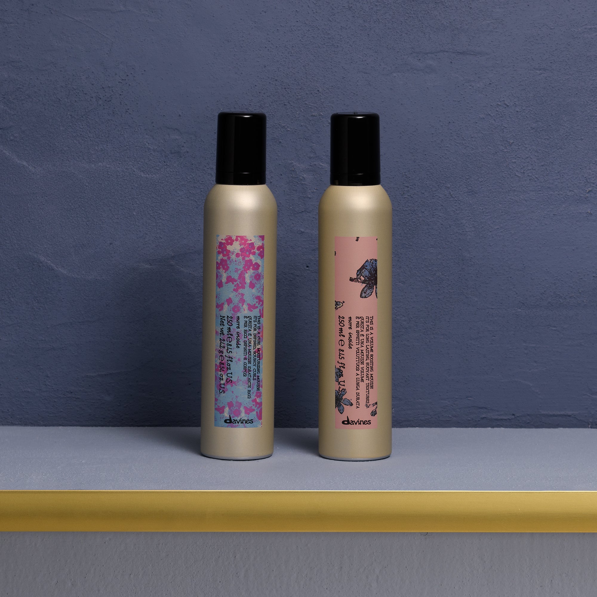 Davines International This is a Curl Moisturizing Mousse - Mousse for defined and full-bodied curls.