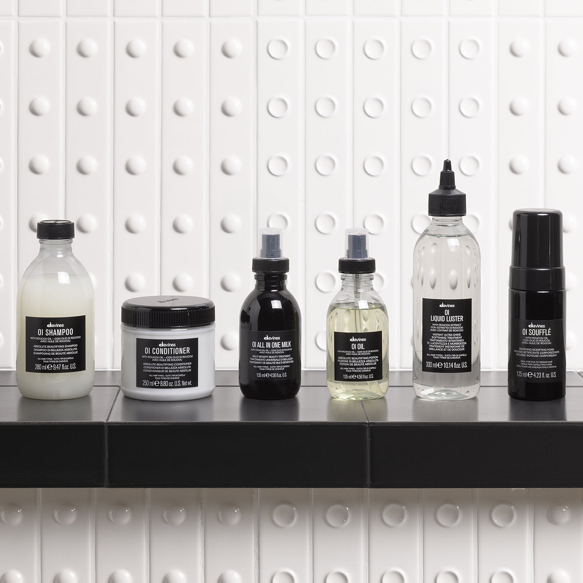 Davines International OI Shampoo - Gentle daily shampoo for radiant, shiny, velvety-soft hair