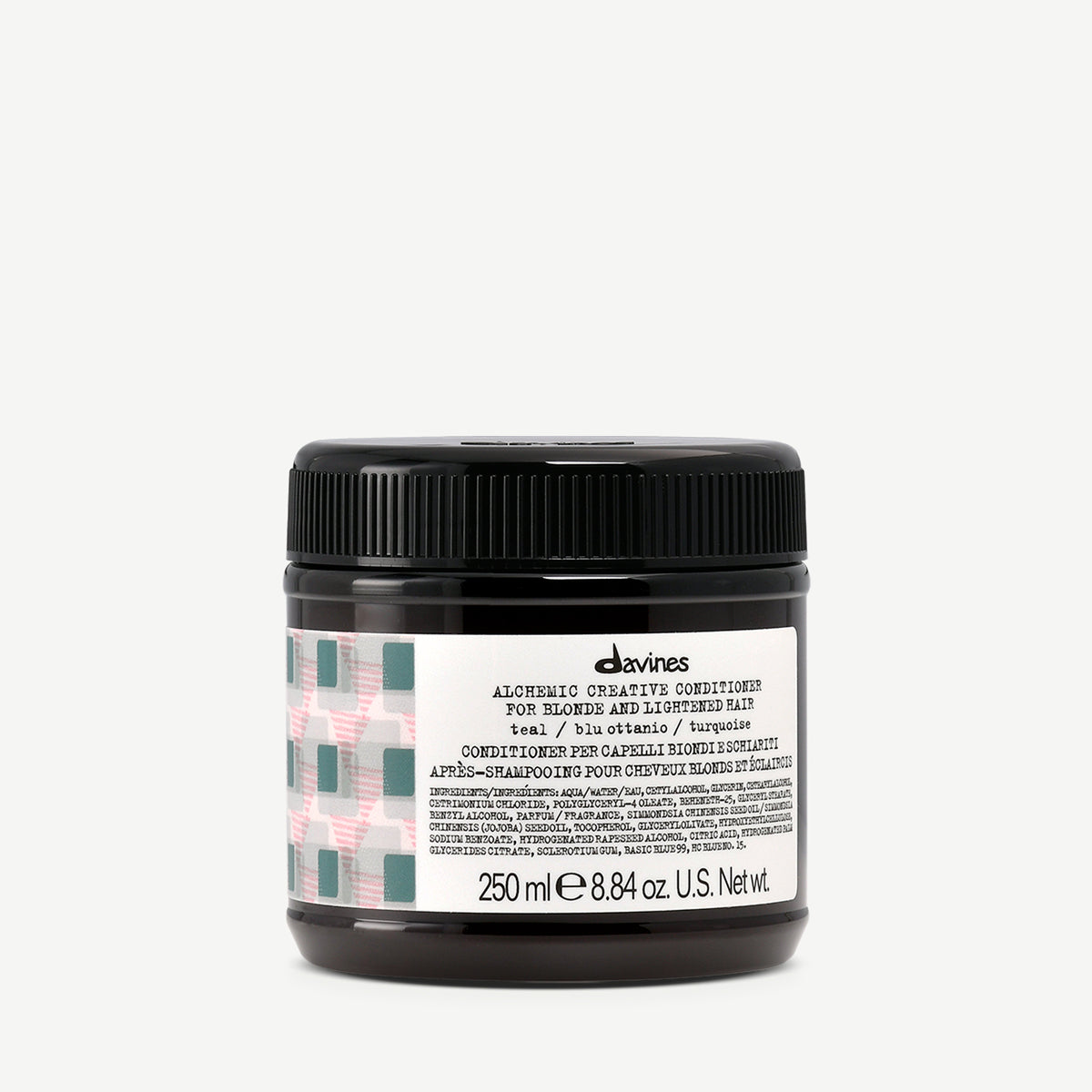 ALCHEMIC Creative Conditioner Teal Conditioner to achieve creative colours for blonde or lightened hair 250 ml Davines