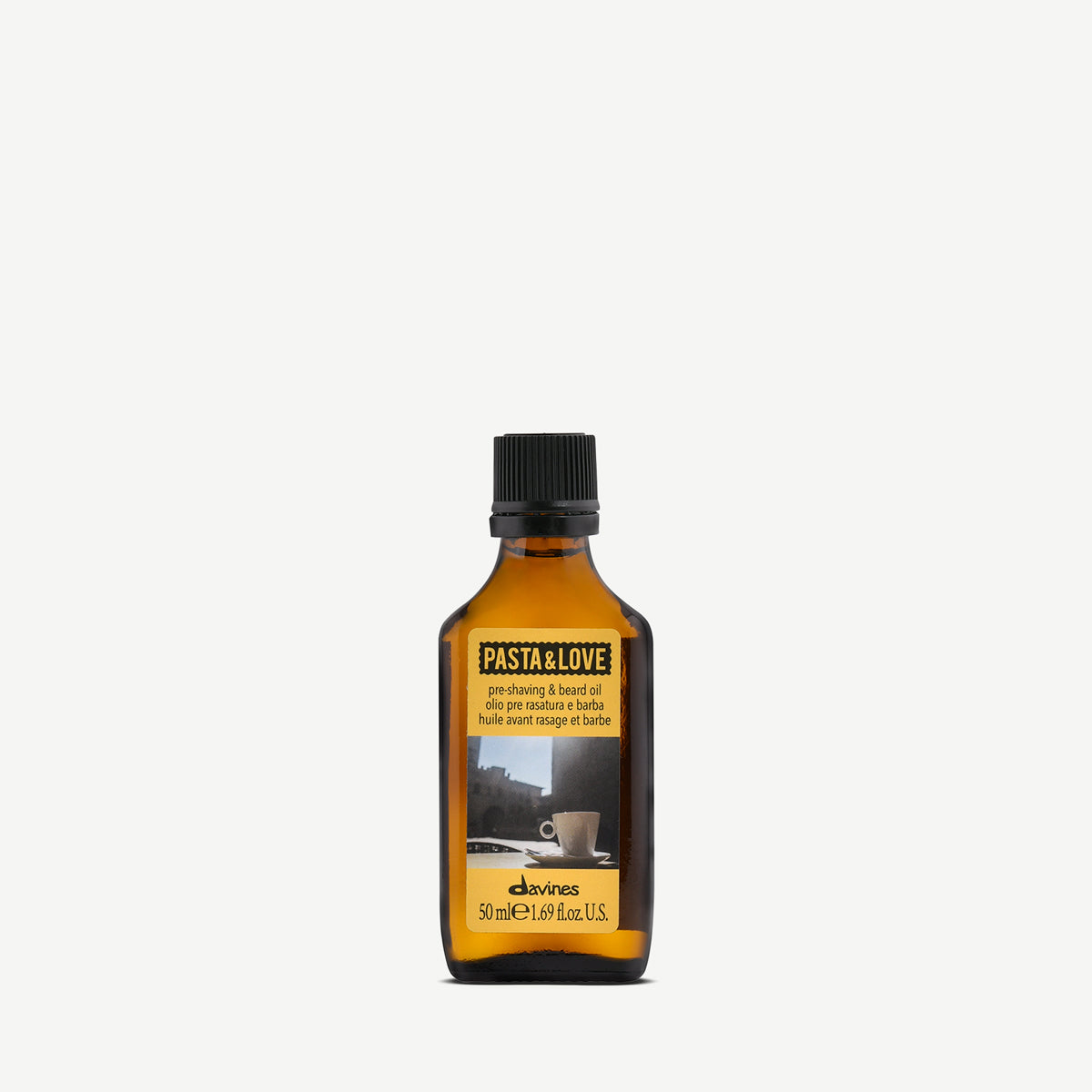 Pre-shaving & beard oil Moisturizing oil, with Almond and Jojoba oils. 50 ml Davines