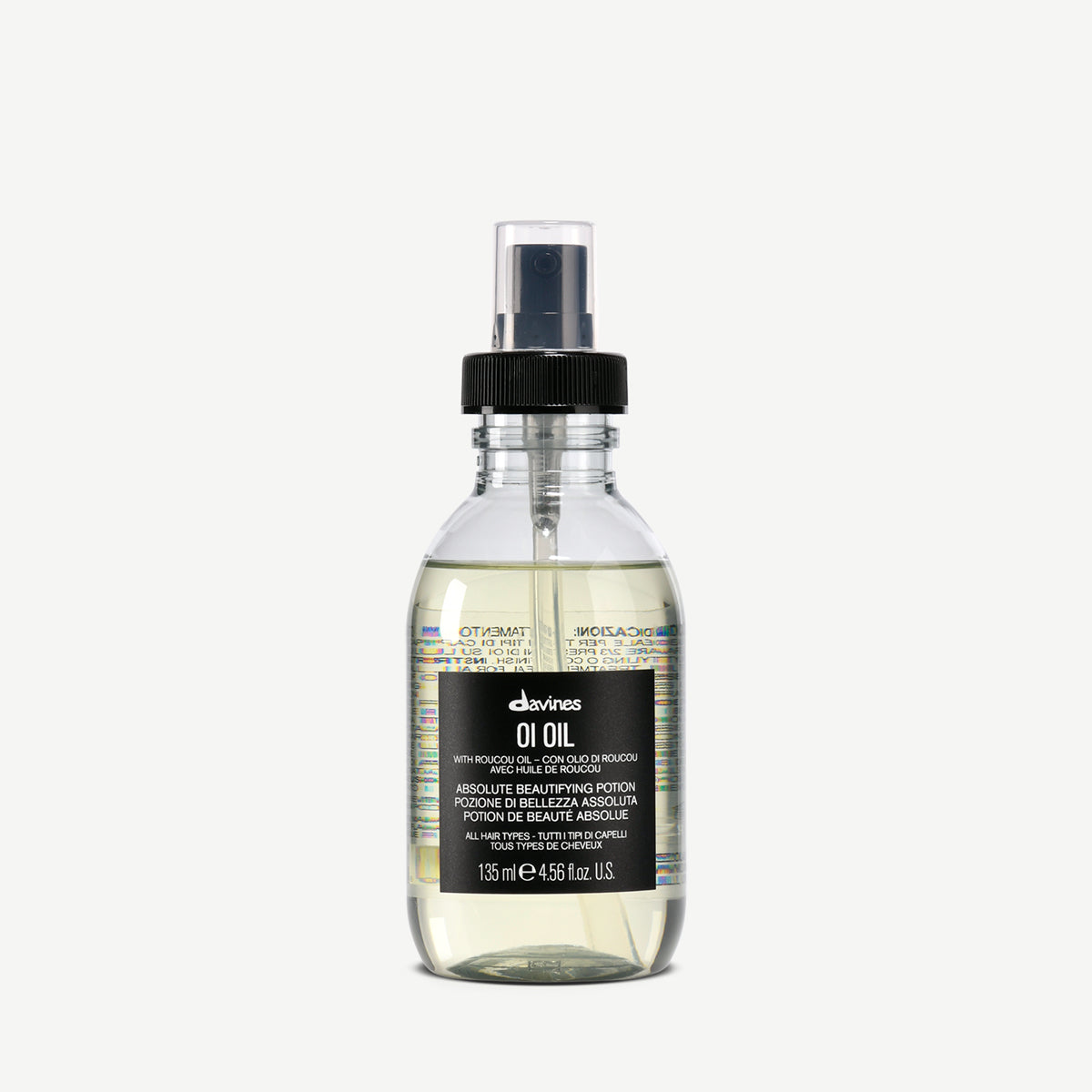 Davines International OI Oil - Multifunctional hair oil designed to fight frizz and boost shine