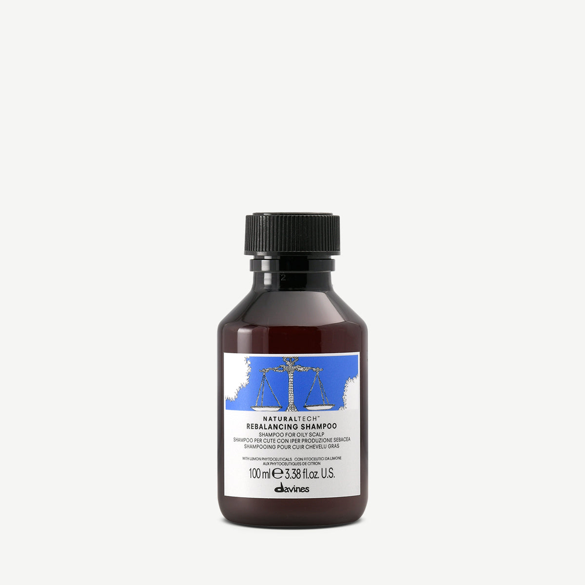 Davines International REBALANCING Shampoo - Rebalancing shampoo for scalps with sebum hyper-production.