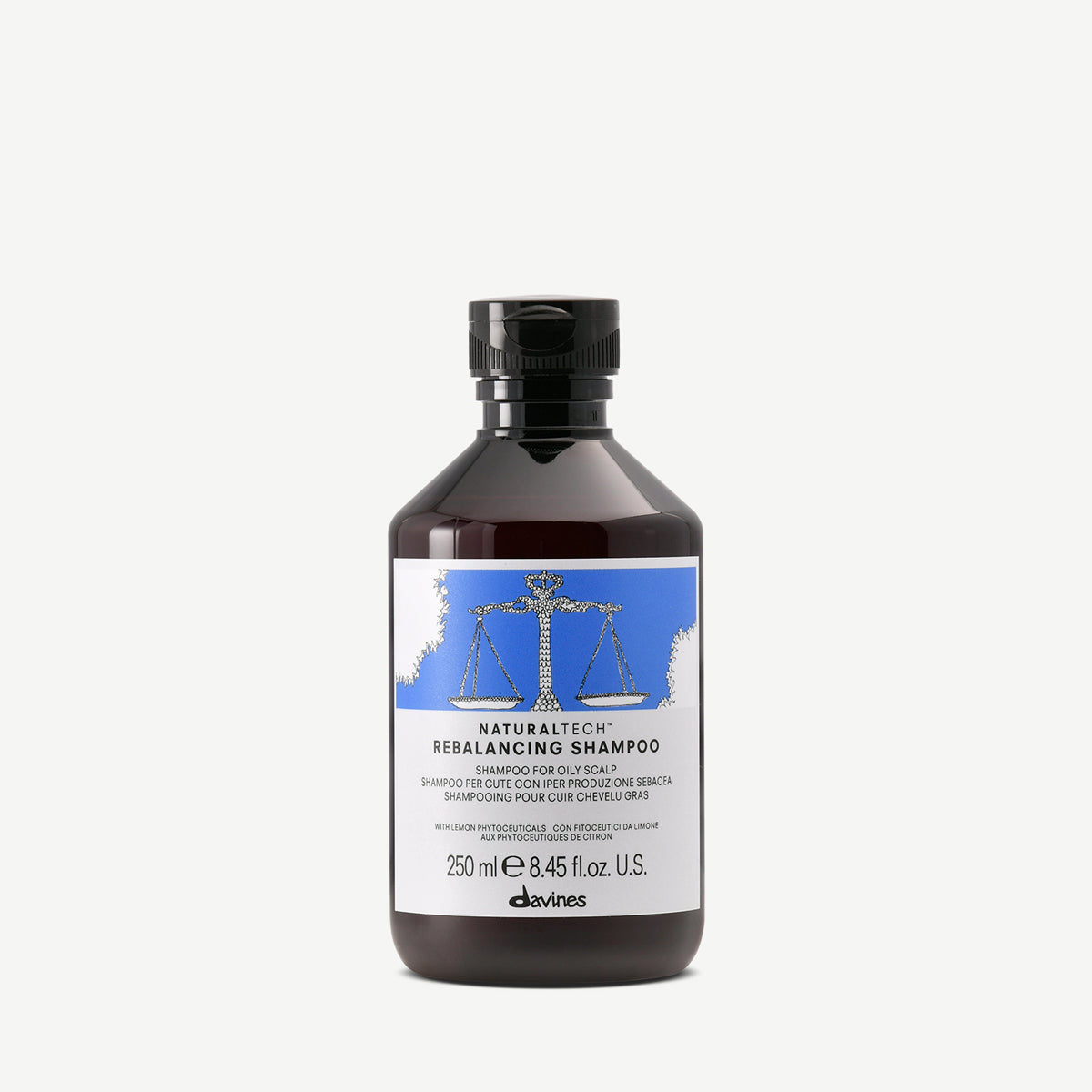 Davines International REBALANCING Shampoo - Rebalancing shampoo for scalps with sebum hyper-production.