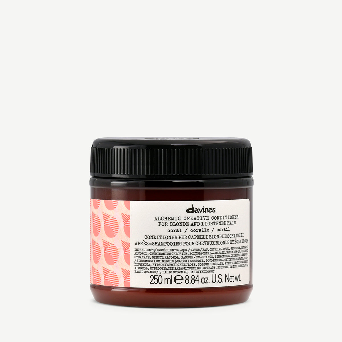 ALCHEMIC Creative Conditioner Coral Conditioner to achieve creative colours for blonde or lightened hair 250 ml Davines