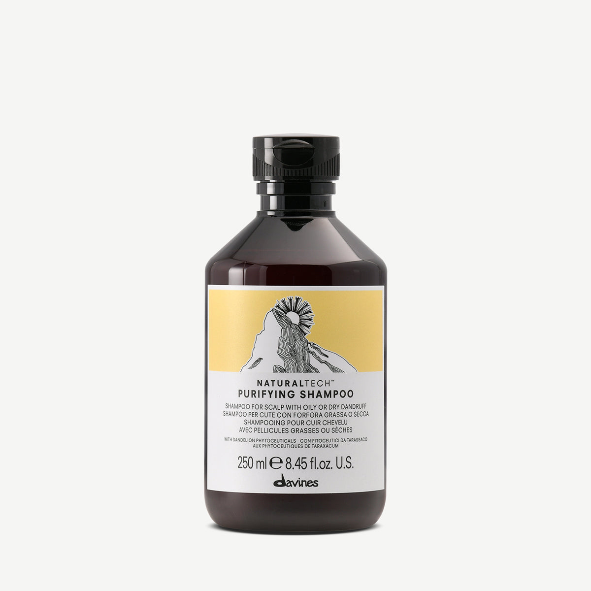 Davines International Purifying Shampoo - Anti dundruff purifying shampoo for oily or dry scalp