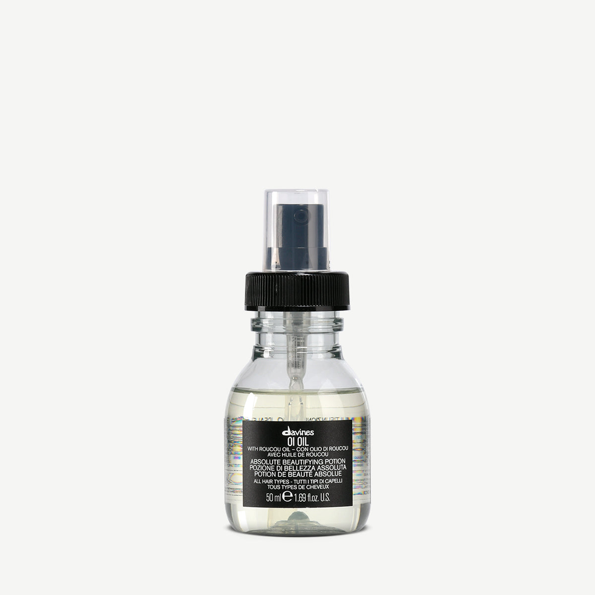 Davines International OI Oil - Multifunctional hair oil designed to fight frizz and boost shine