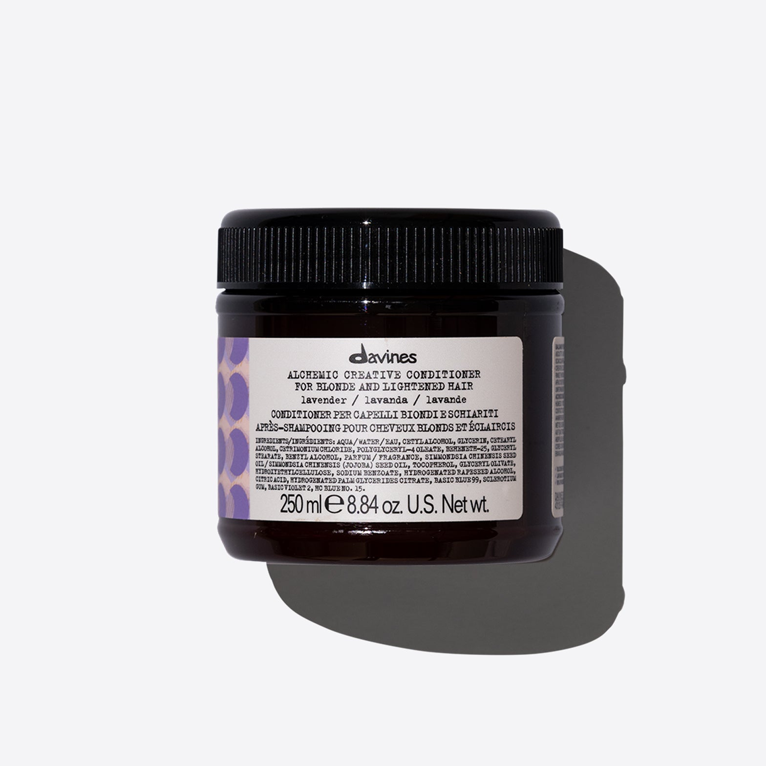 ALCHEMIC Creative Conditioner Lavender Conditioner to achieve creative colours for blonde or lightened hair 250 ml Davines