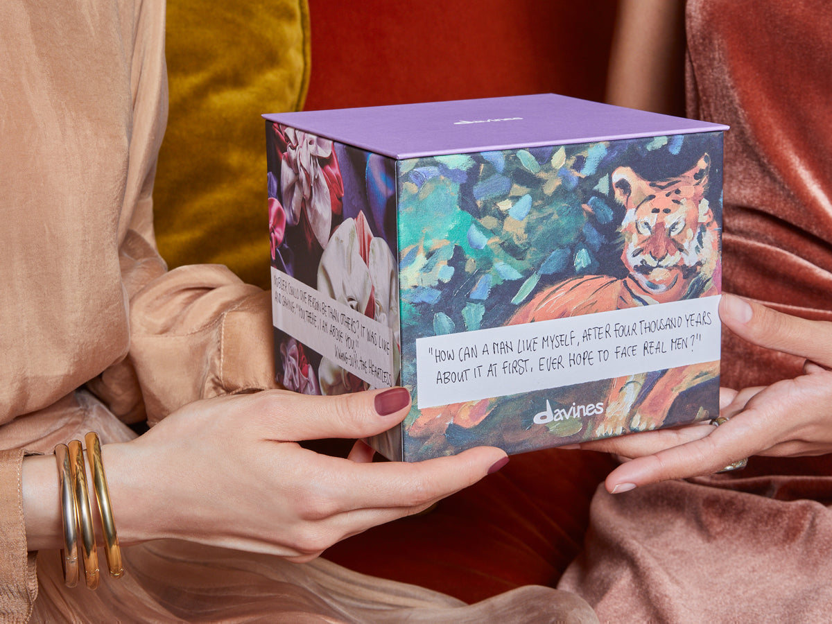 Sharing a Davines gift box