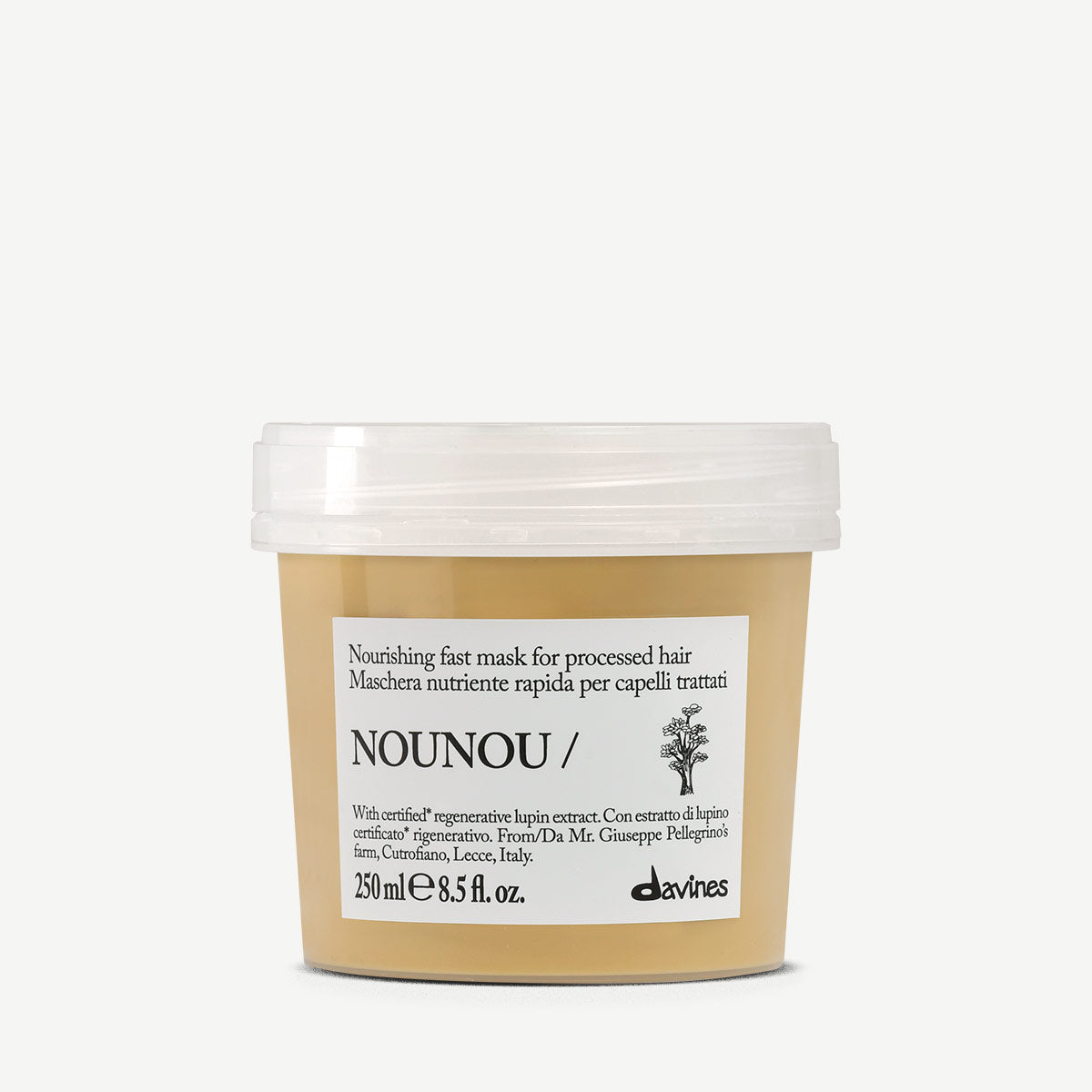 Nourishing fast mask for processed hair NOUNOU Mask | Davines