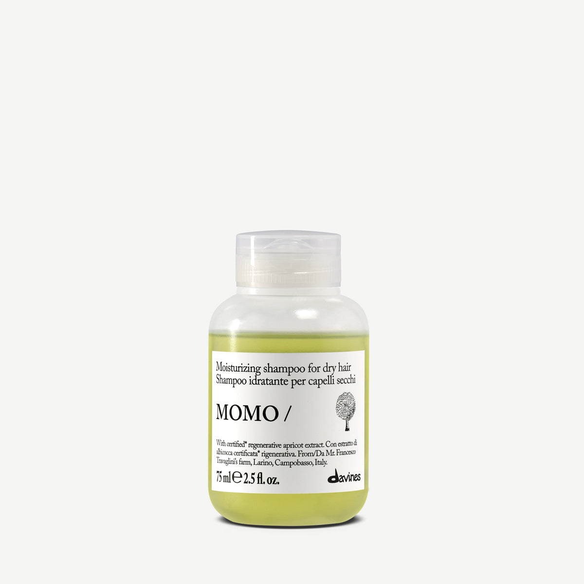 
Davines International MOMO Shampoo - Moisturizing shampoo for dry hair
