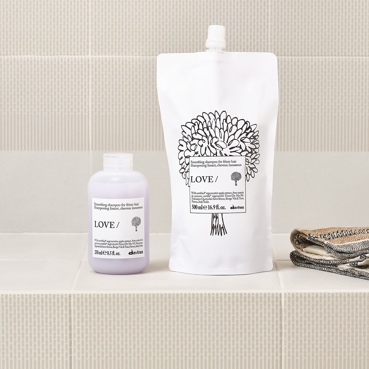 Smoothing shampoo for frizzy hair LOVE SMOOTHING Shampoo | Davines