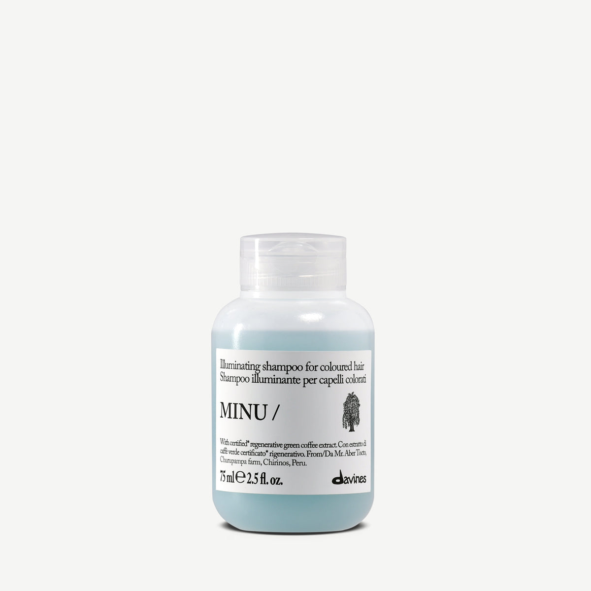 
Davines International MINU Shampoo - Illuminating shampoo for coloured hair