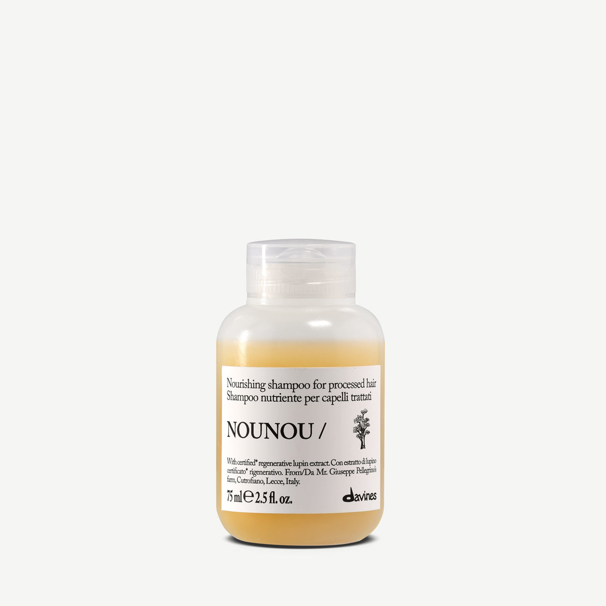 
Davines International NOUNOU Shampoo - Nourishing shampoo for processed hair