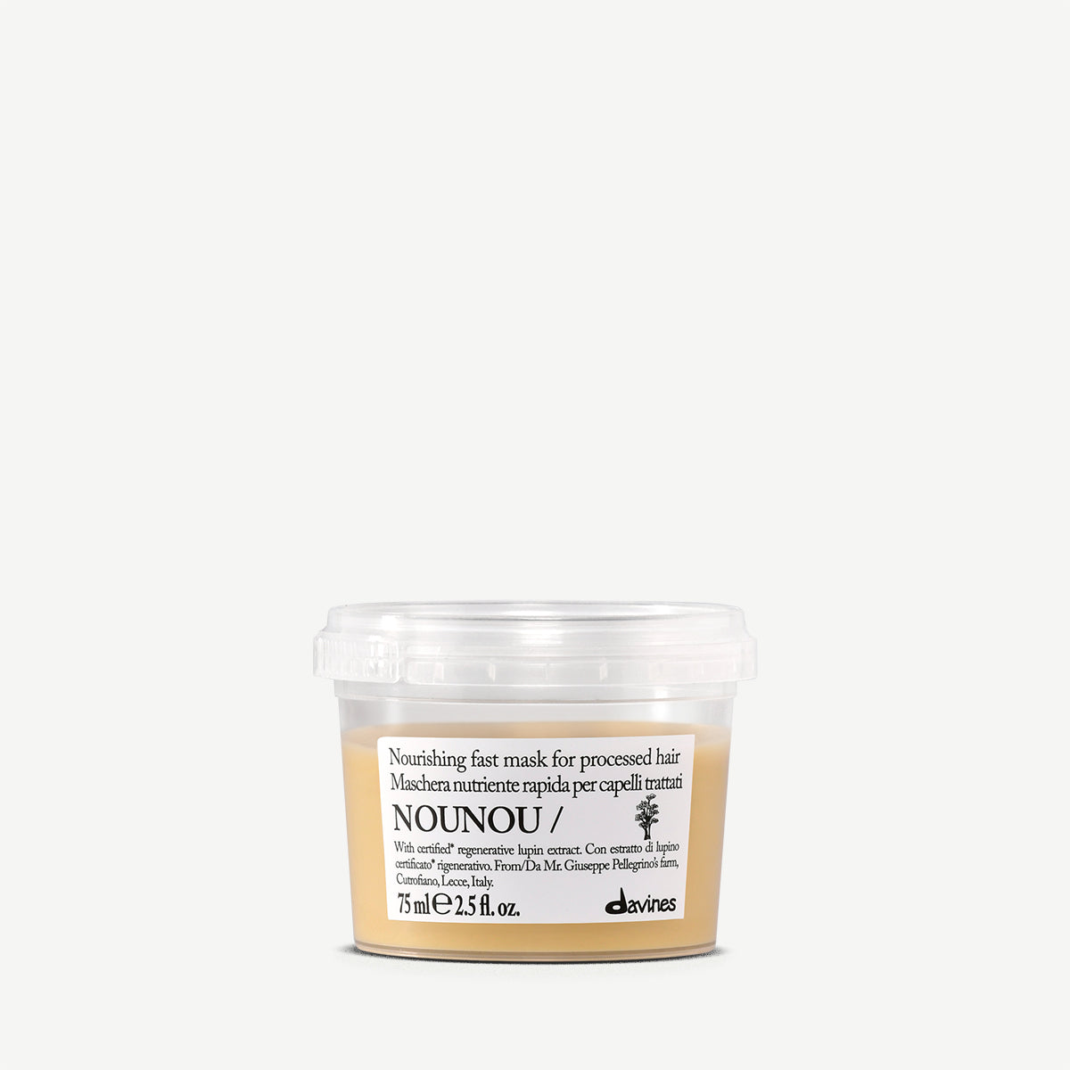 
Davines International NOUNOU Mask - Nourishing fast mask for processed hair