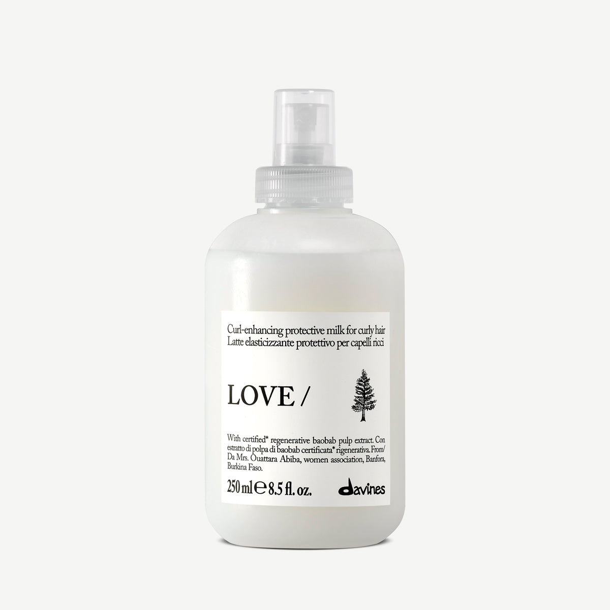 Curl-enhancing protective milk for curly hair LOVE CURL Enhancing