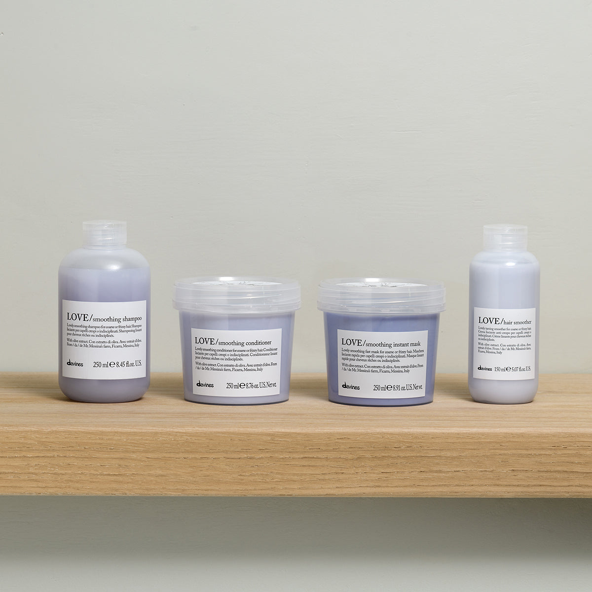 Translation missing: en.products.general.vendor: ESSENTIAL HAIRCARE LOVE Smoothing Shampoo  Smoothing shampoo for coarse or frizzy hair -100x.jpg?v=1767883539
