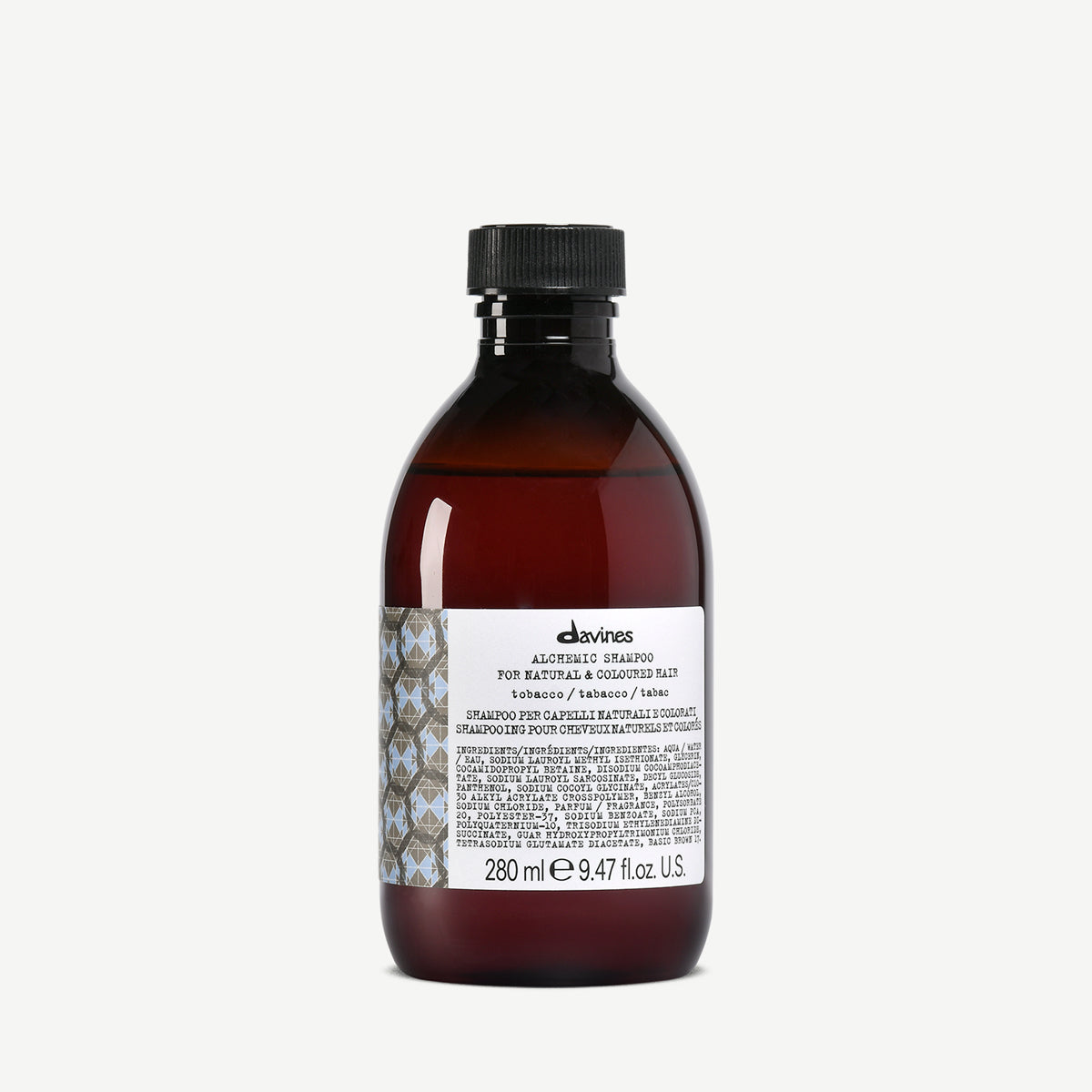 Color-enhancing Shampoo for Light Brown Hair ALCHEMIC Shampoo Tobacco