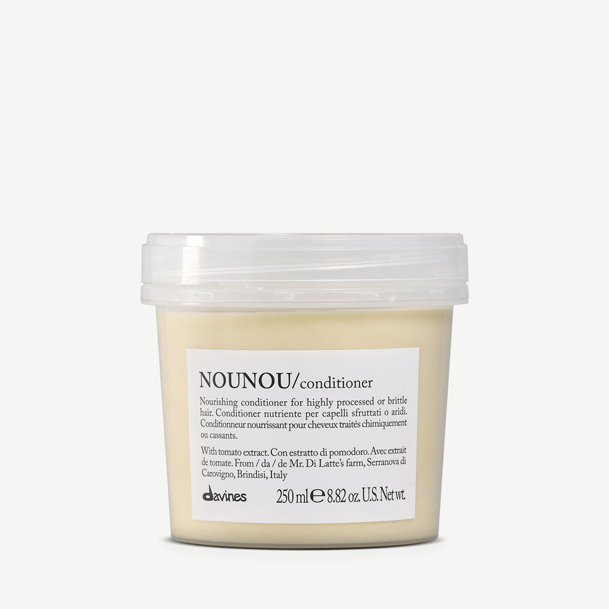 Davines Nounou Hair Mask Soin Capillaire Intense pour Cheveux Traités