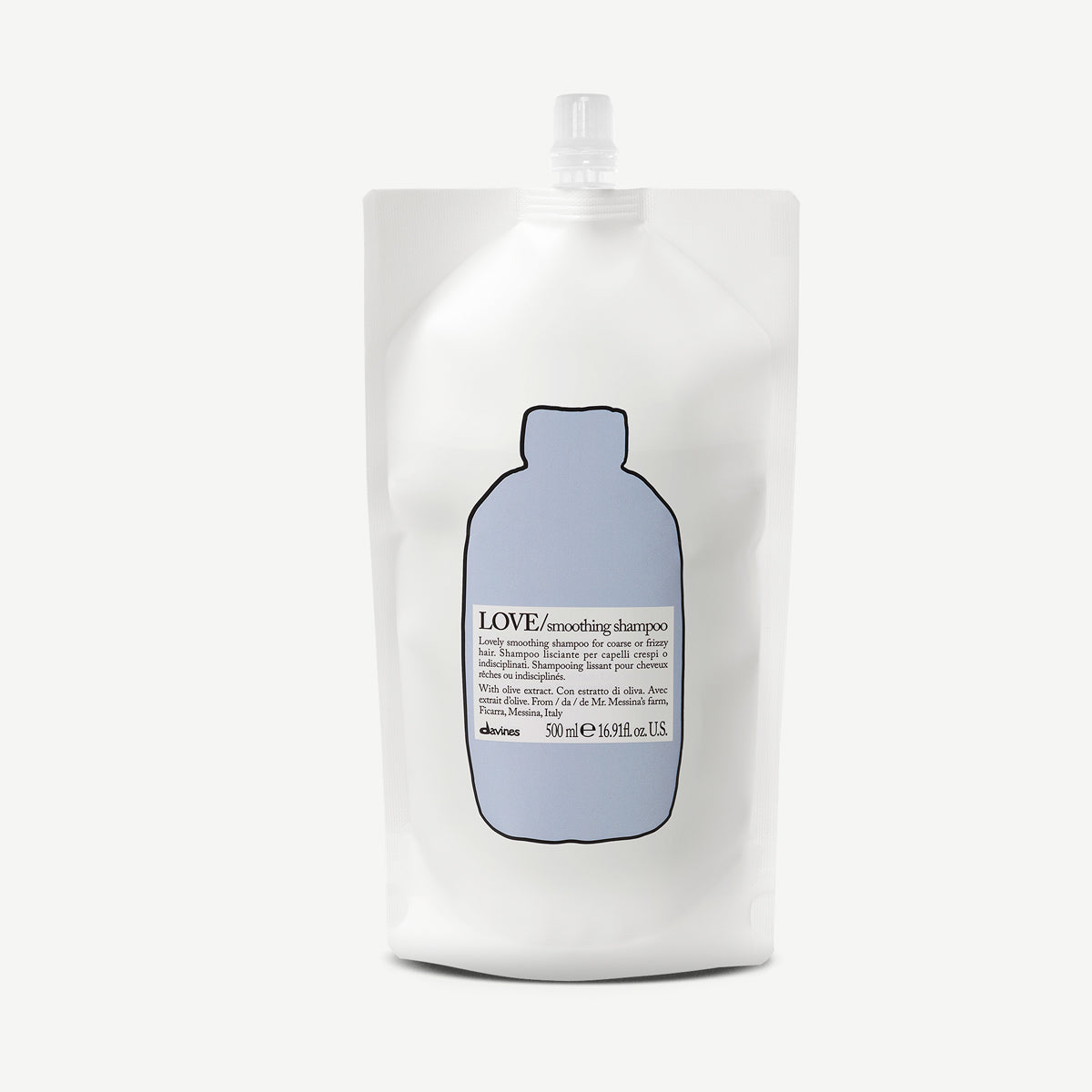 Smoothing Shampoo refill for dry and dehydrated hair LOVE